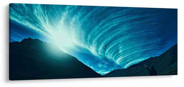 Slika - Val iz oblaka (120x50 cm)