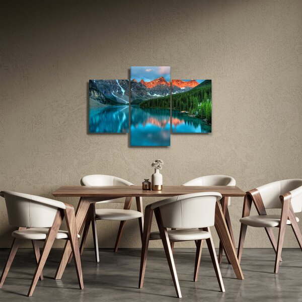 Slika tirkiznog jezera (90x60 cm)
