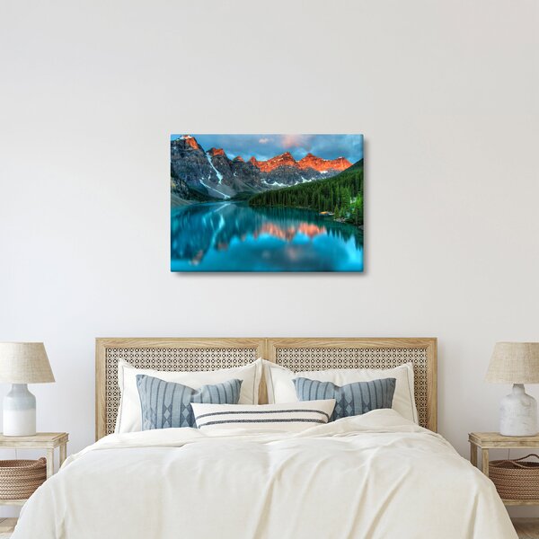 Slika tirkiznog jezera (70x50 cm)
