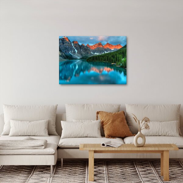 Slika tirkiznog jezera (70x50 cm)