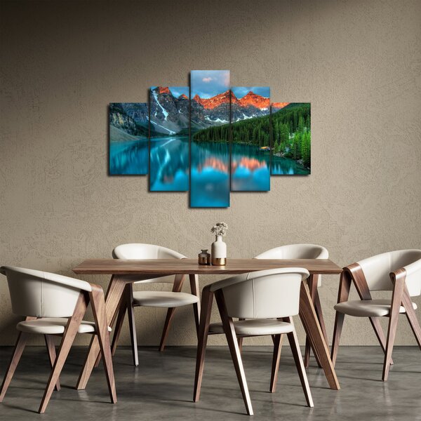 Slika tirkiznog jezera (150x105 cm)