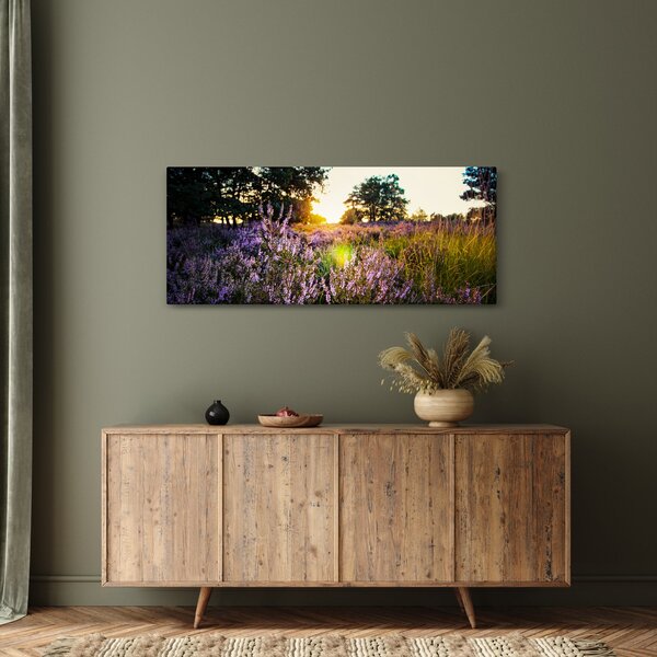 Slika polja lavande (120x50 cm)