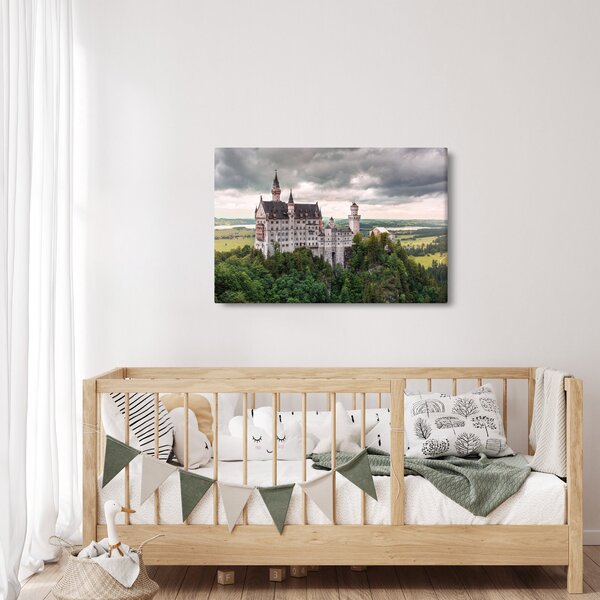 Slika - Dvorac na stijenama (90x60 cm)
