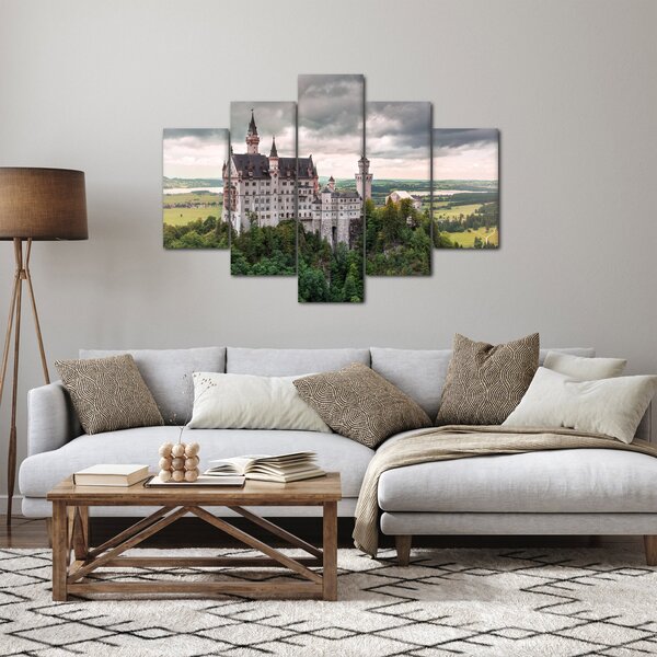 Slika - Dvorac na stijenama (150x105 cm)