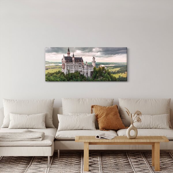 Slika - Dvorac na stijenama (120x50 cm)