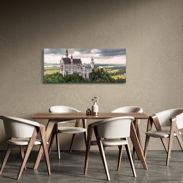 Slika - Dvorac na stijenama (120x50 cm)