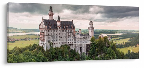 Slika - Dvorac na stijenama (120x50 cm)