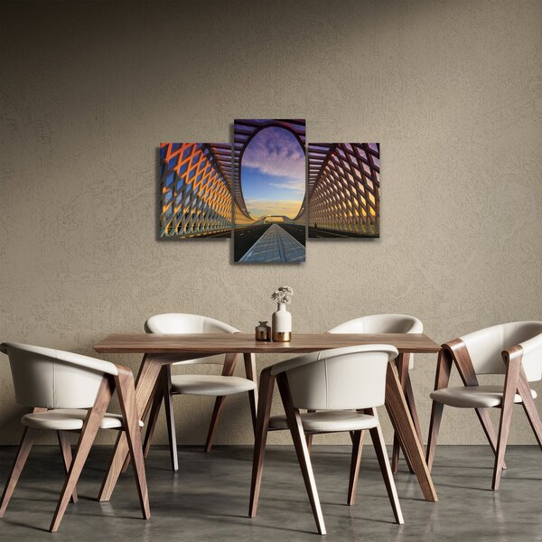 Slika moderne arhitekture mosta (90x60 cm)