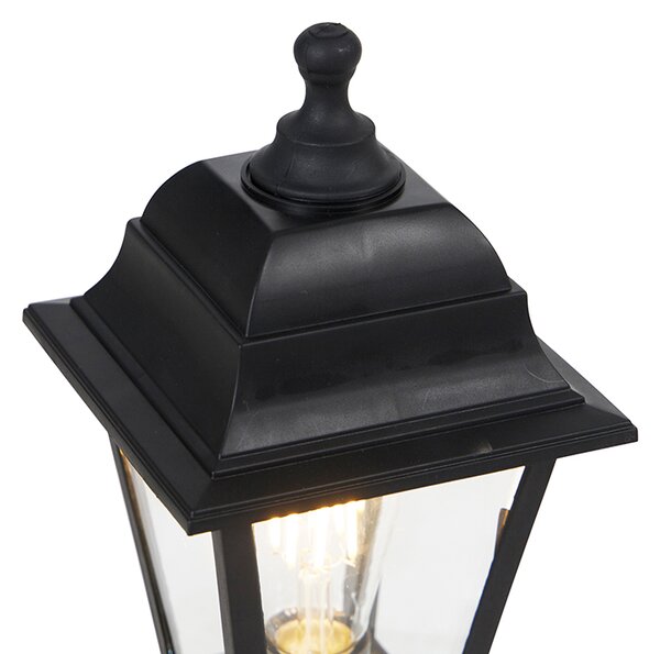 Klasični vanjski stup crni 44 cm IP44 - Capital