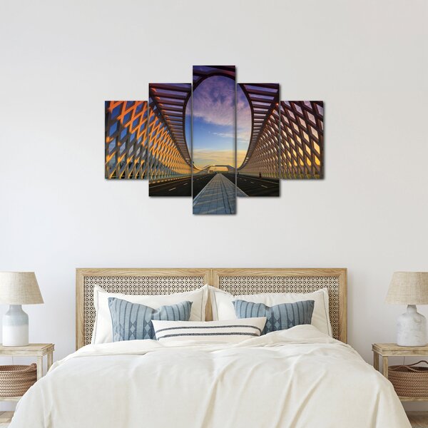 Slika moderne arhitekture mosta (150x105 cm)