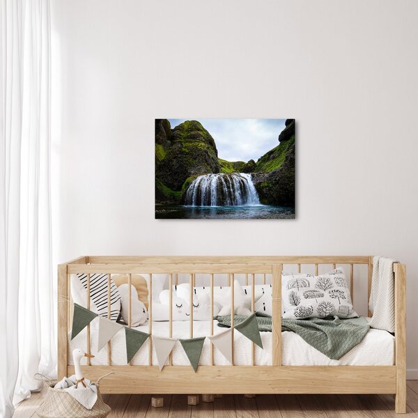 Slika litice sa slapom (70x50 cm)