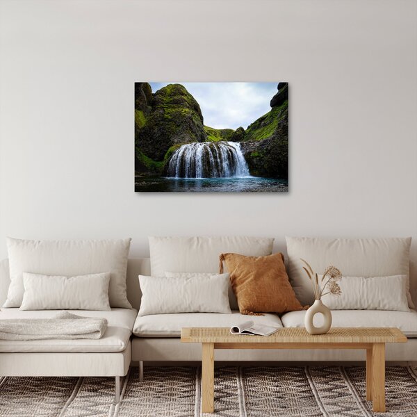 Slika litice sa slapom (70x50 cm)