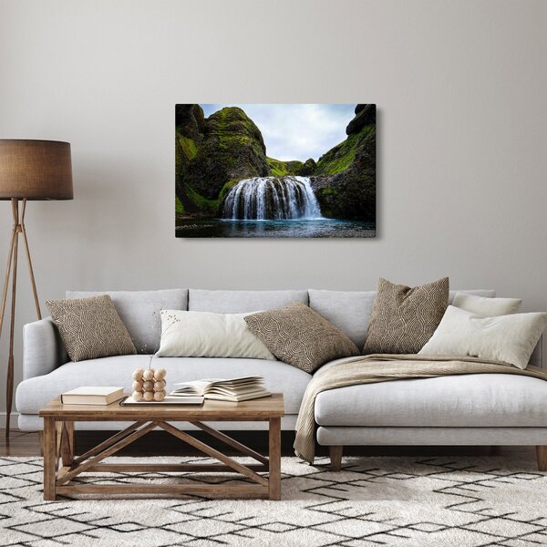 Slika litice sa slapom (90x60 cm)