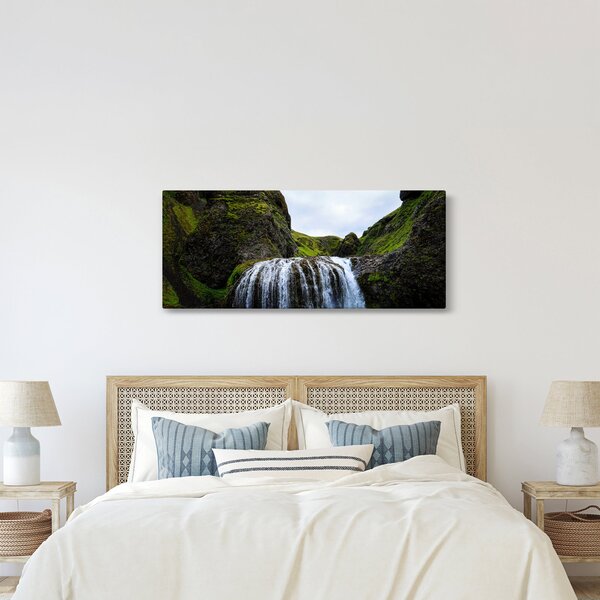 Slika litice sa slapom (120x50 cm)