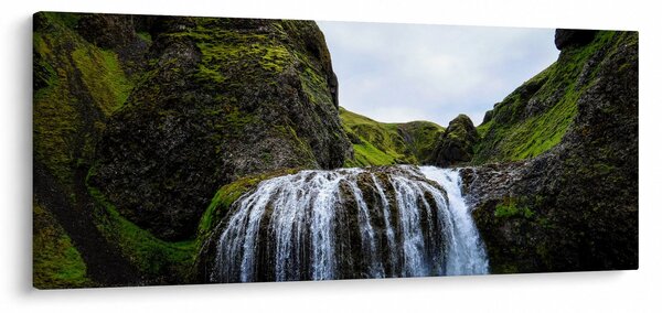 Slika litice sa slapom (120x50 cm)