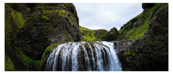 Slika litice sa slapom (120x50 cm)