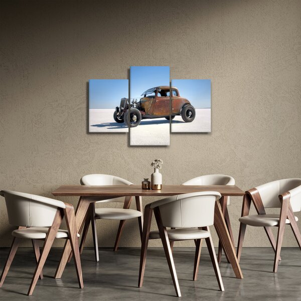 Slika automobila u pustinji (90x60 cm)
