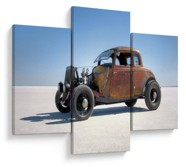 Slika automobila u pustinji (90x60 cm)