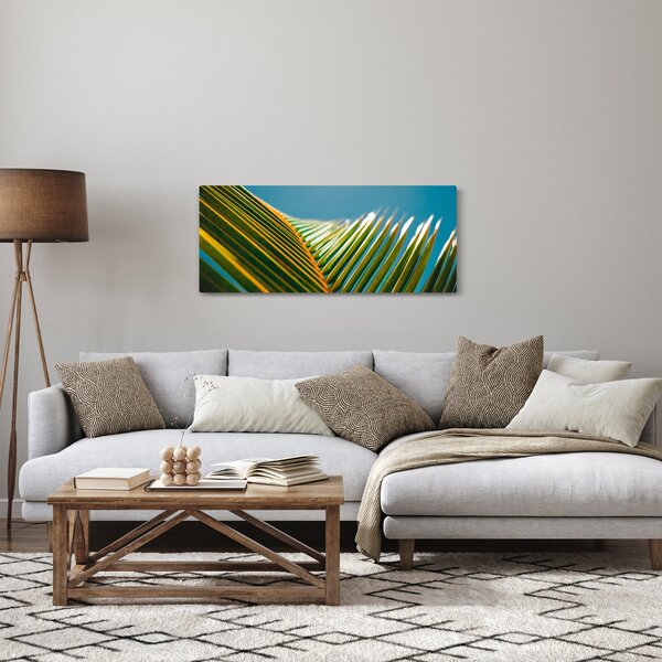 Slika - Detalj palminog lista (120x50 cm)
