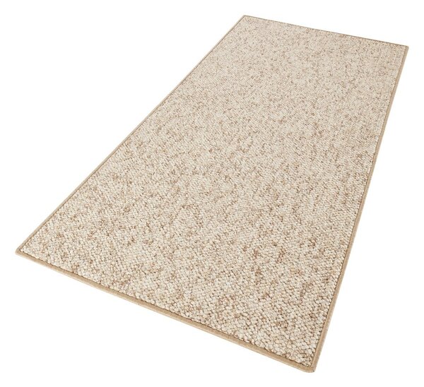 Svjetlo smeđa staza 80x200 cm Wolly – BT Carpet