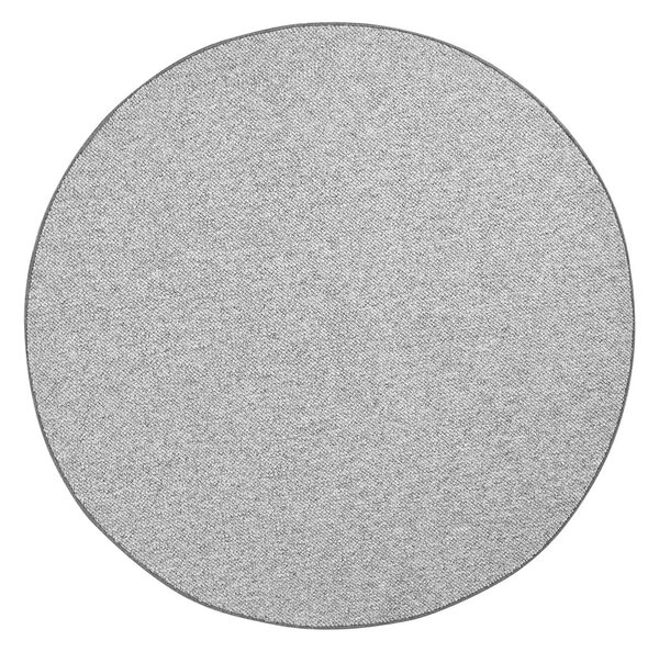 Sivi okrugli tepih ø 200 cm Wolly – BT Carpet