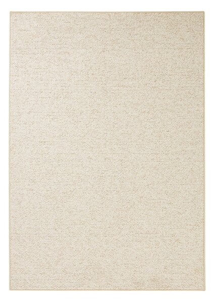 Krem tepih 160x240 cm Wolly – BT Carpet