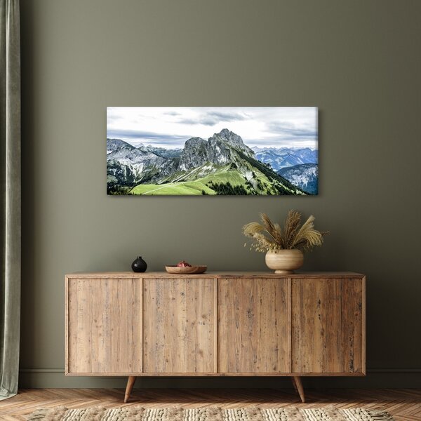 Slika - Planinski vrhovi (120x50 cm)