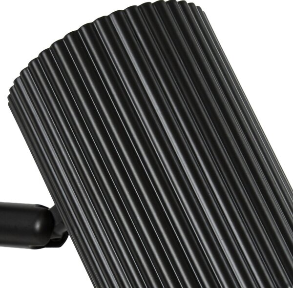 Podne Lampa Lindby, Kardis, Crno, Dnevna soba, Metal, Moderan