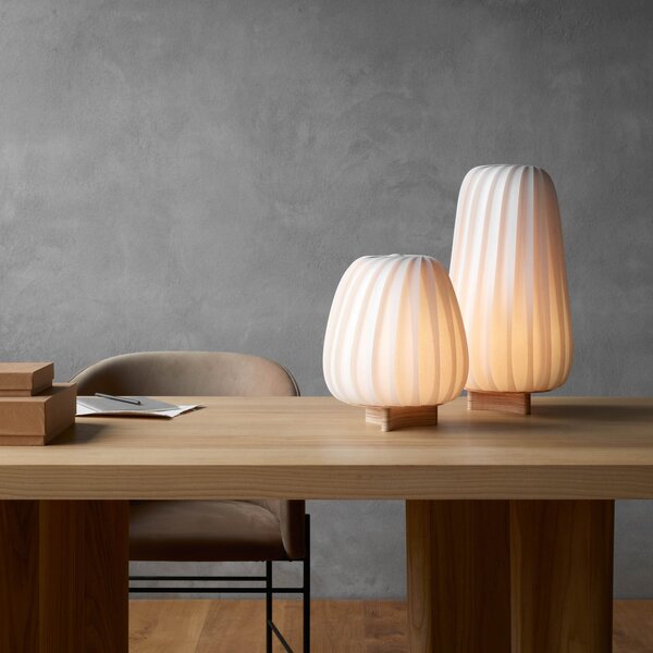 Stolne Lampa Tom Rossau, ST906, Bijela, Dnevna soba, Papirnati karton, Dizajn