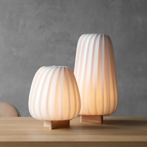 Stolne Lampa Tom Rossau, ST906, Bijela, Dnevna soba, Papirnati karton, Dizajn