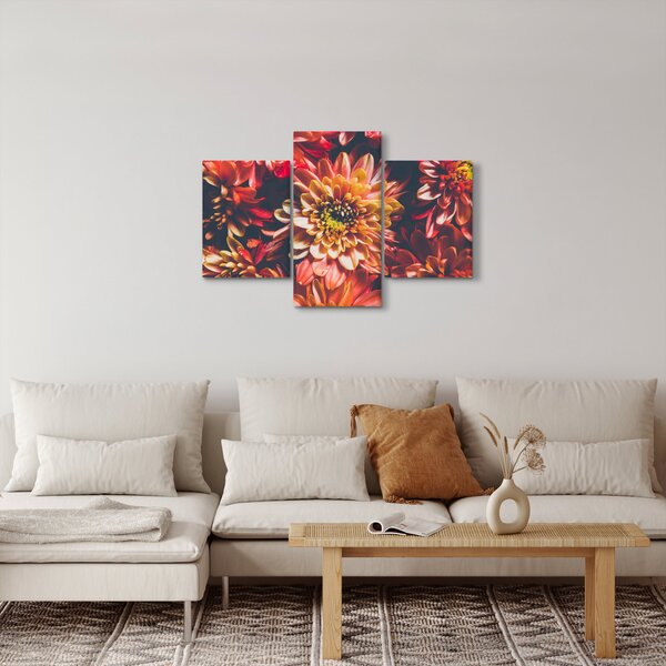 Slika - Krizanteme (90x60 cm)
