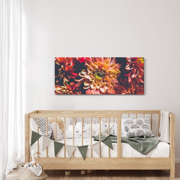 Slika - Krizanteme (120x50 cm)