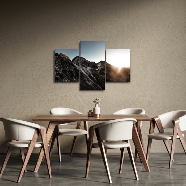 Slika stjenovitog planinskog lanca (90x60 cm)