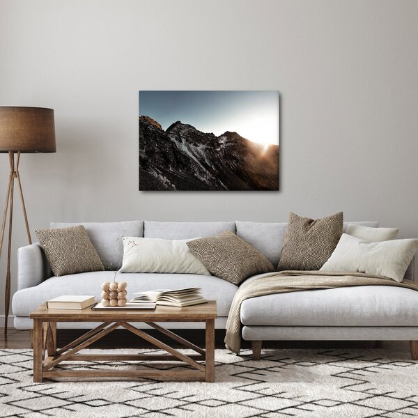 Slika stjenovitog planinskog lanca (70x50 cm)