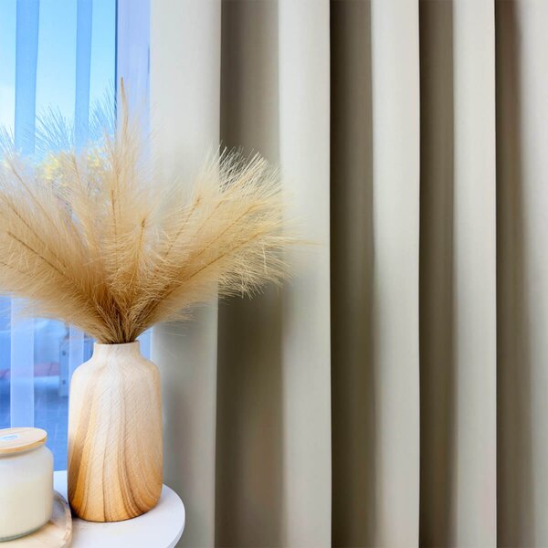 Zavjese u setu Blackout Light Beige (2 kom) 140x260