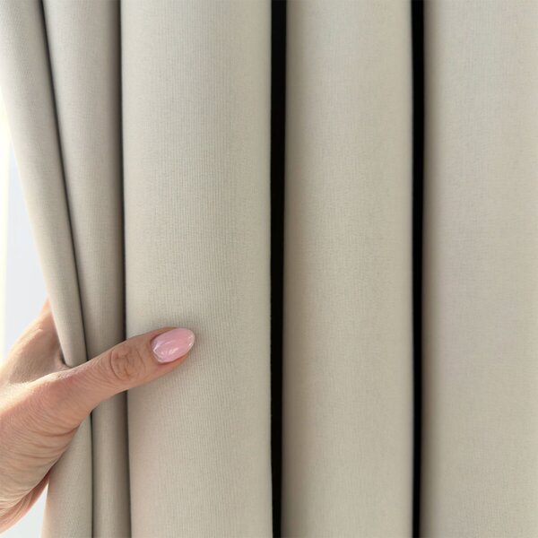 Zavjese u setu Blackout Light Beige (2 kom) 140x260
