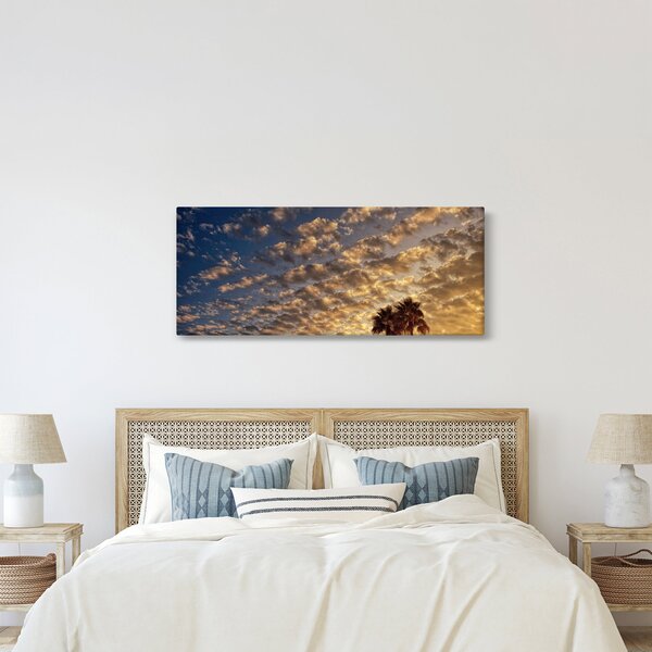 Slika - Palme među oblacima (120x50 cm)