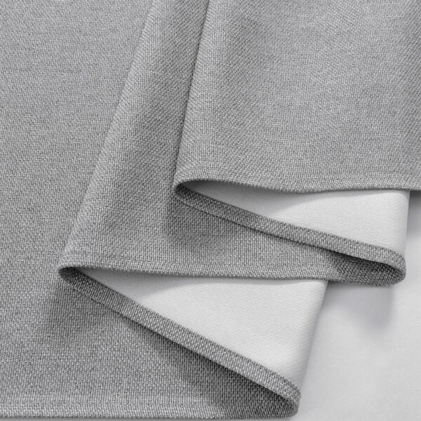 Zavjese u setu Blackout Canvas Light Grey (2 kom) 135x250