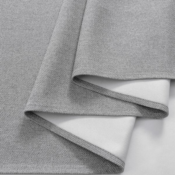 Zavjese u setu Blackout Canvas Grey (2 kom) 135x250