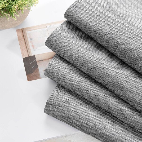 Zavjese u setu Blackout Canvas Grey (2 kom) 135x250