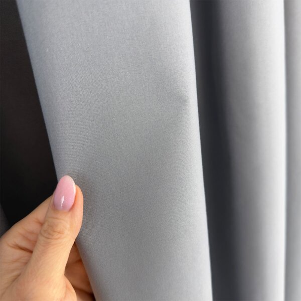 Zavjese u setu Blackout Grey (2 kom) 140x260