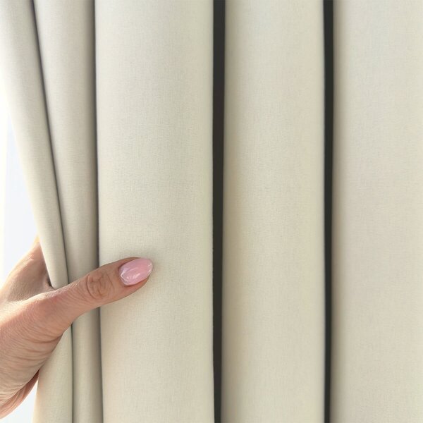 Zavjese u setu Blackout Beige (2 kom) 140x260