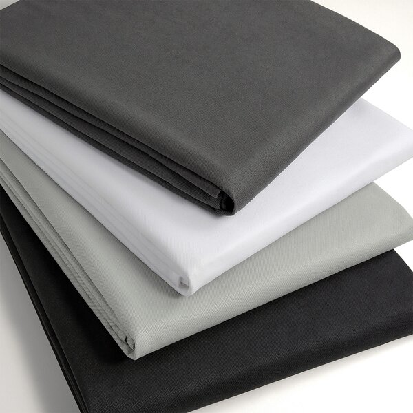 Zavjese u setu EFE MAT Black (2 kom) 135x260