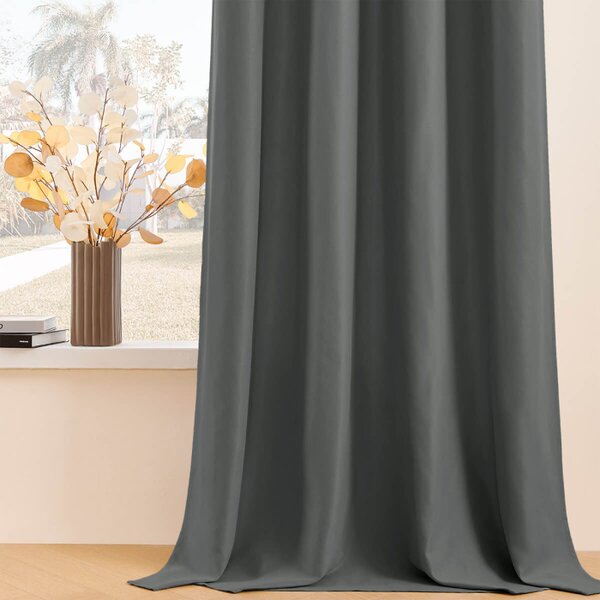 Zavjese u setu EFE Anthracite (2 kom) 135x250