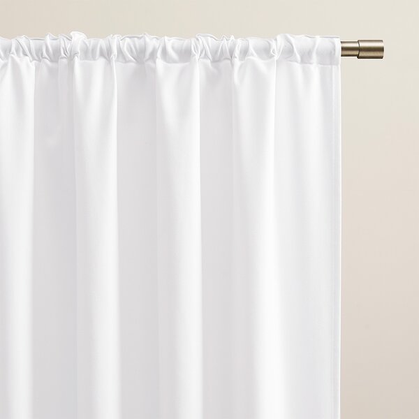 Zavjese u setu EFE White (2 kom) 135x250