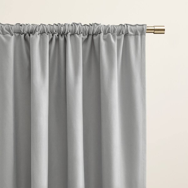 Zavjese u setu EFE Light Grey (2 kom) 135x250