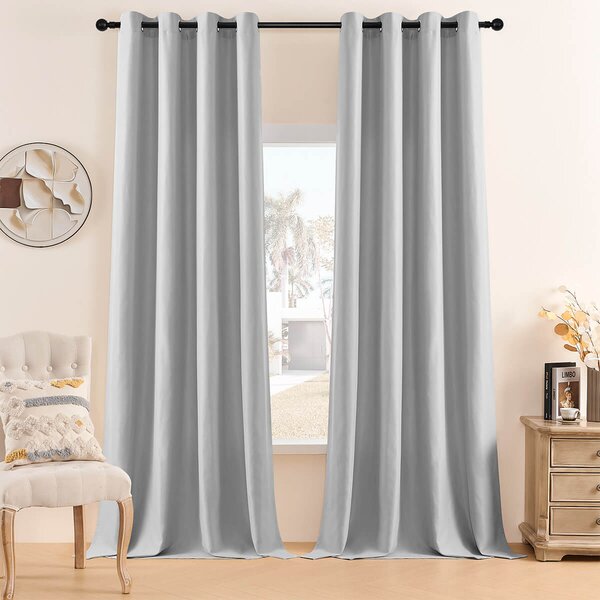 Zavjese u setu EFE Light Grey (2 kom) 135x260