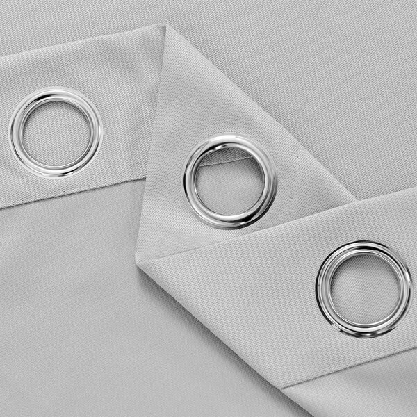 Zavjese u setu EFE Light Grey (2 kom) 135x260