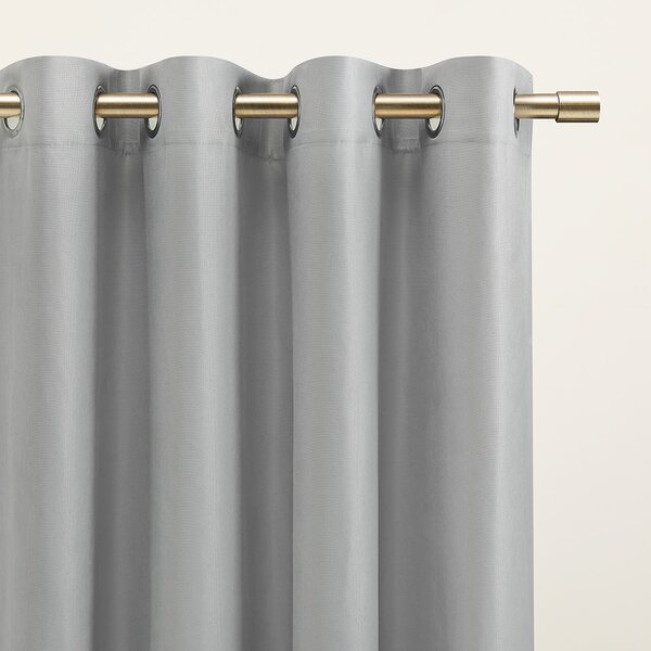 Zavjese u setu EFE Light Grey (2 kom) 135x260