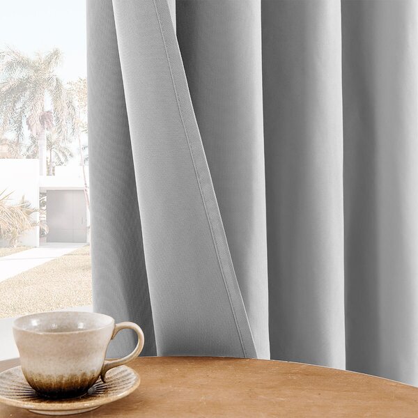 Zavjese u setu EFE Light Grey (2 kom) 135x250